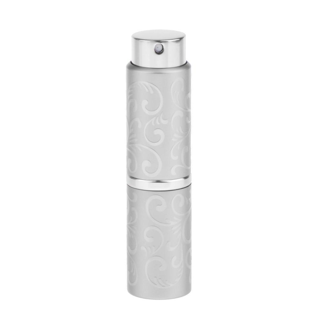 2 Pieces Portable Refillable Perfume Atomizer Travel Empty Spray Bottle 15ml