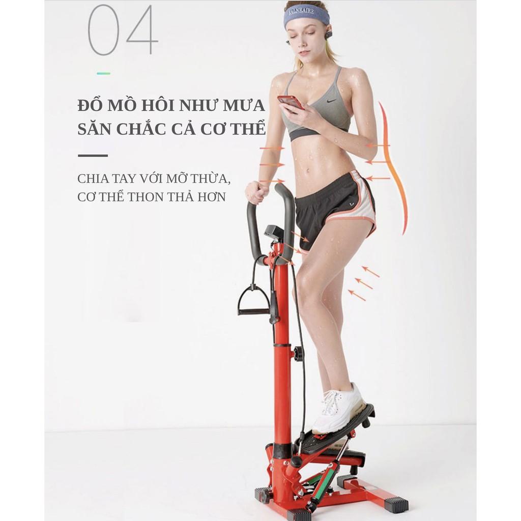 MÁY TẬP GYM CHẠY BỘ TẠI CHỖ PHỐI HỢP NHIỀU ĐỘC TÁC TẠO CƠ THỂ SĂN CHẮC KUSIDI