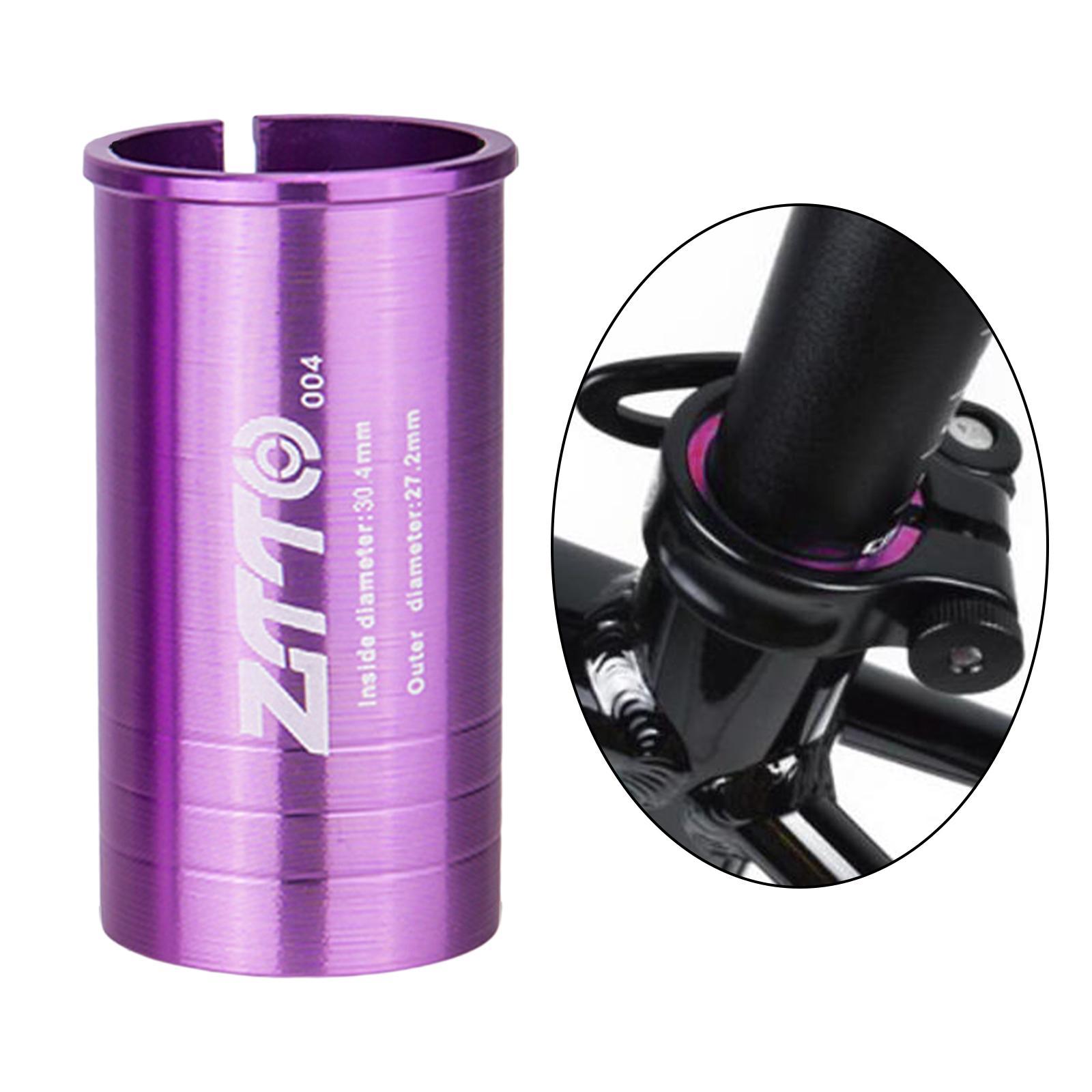 2x Seatpost Shim Seat Post Tube Sleeve Adapter 25.4mm 27.2mm 28.6mm 30.4mm 30.8mm 31.6mm 33.9mm 34.9mm for Mountain Bike,Road Bike,,BMX, Gear