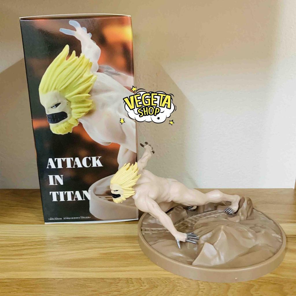 Mô hình Attack On Titan - Titan hàm sắt Jaw titan - Ymir Porco Marcel Galliard - Đại chiến Titan - Fullbox - 7,5x15cm