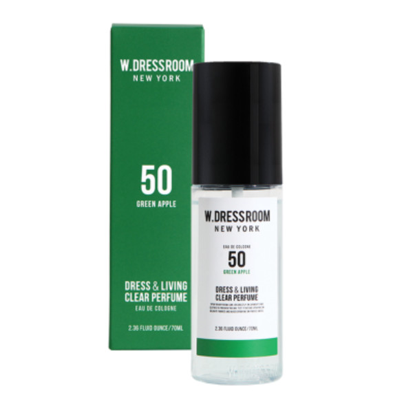 Nước hoa xịt khử mùi xe ô tô W Dressroom NO.50 mùi táo xanh loại 70ml -Không xịt lên cơ thể