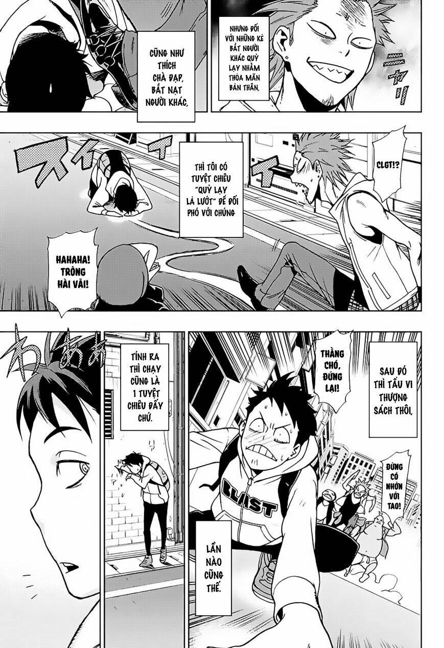 học viện siêu anh hùng: quái hiệp chapter 1 11