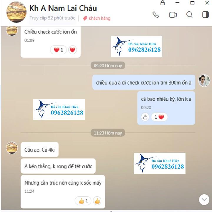 Dây dù câu cá siêu bền X9 sợi dù 7 màu đủ size - 100m