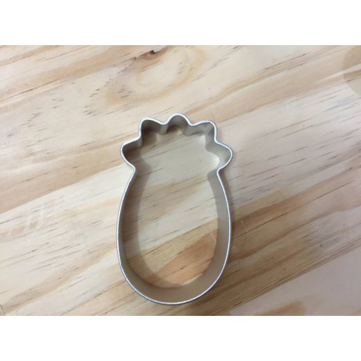 Bộ 10 khuôn nhấn bánh dứa 6,1 x 3,6 x 1,7cm