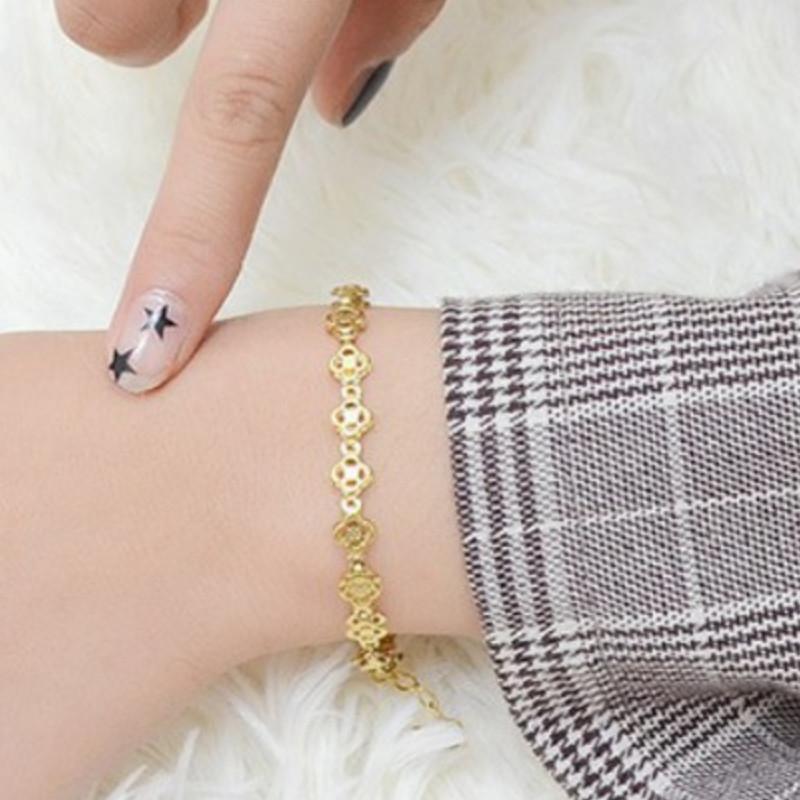 Lắc Tay Hoa Titan Ko Đen Cao Cấp TT 2182