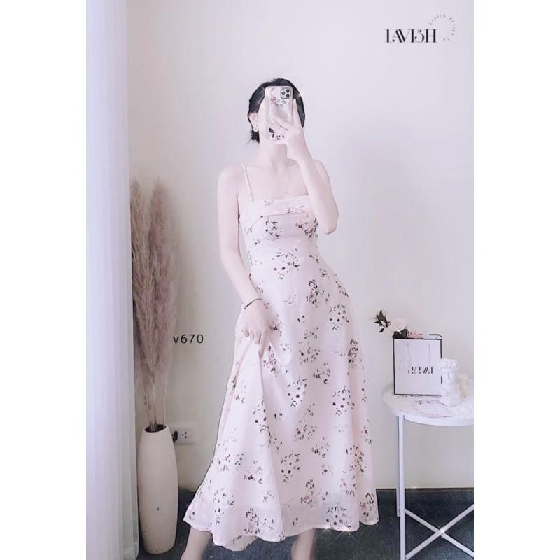 Váy thiết kế hoa cao cấp