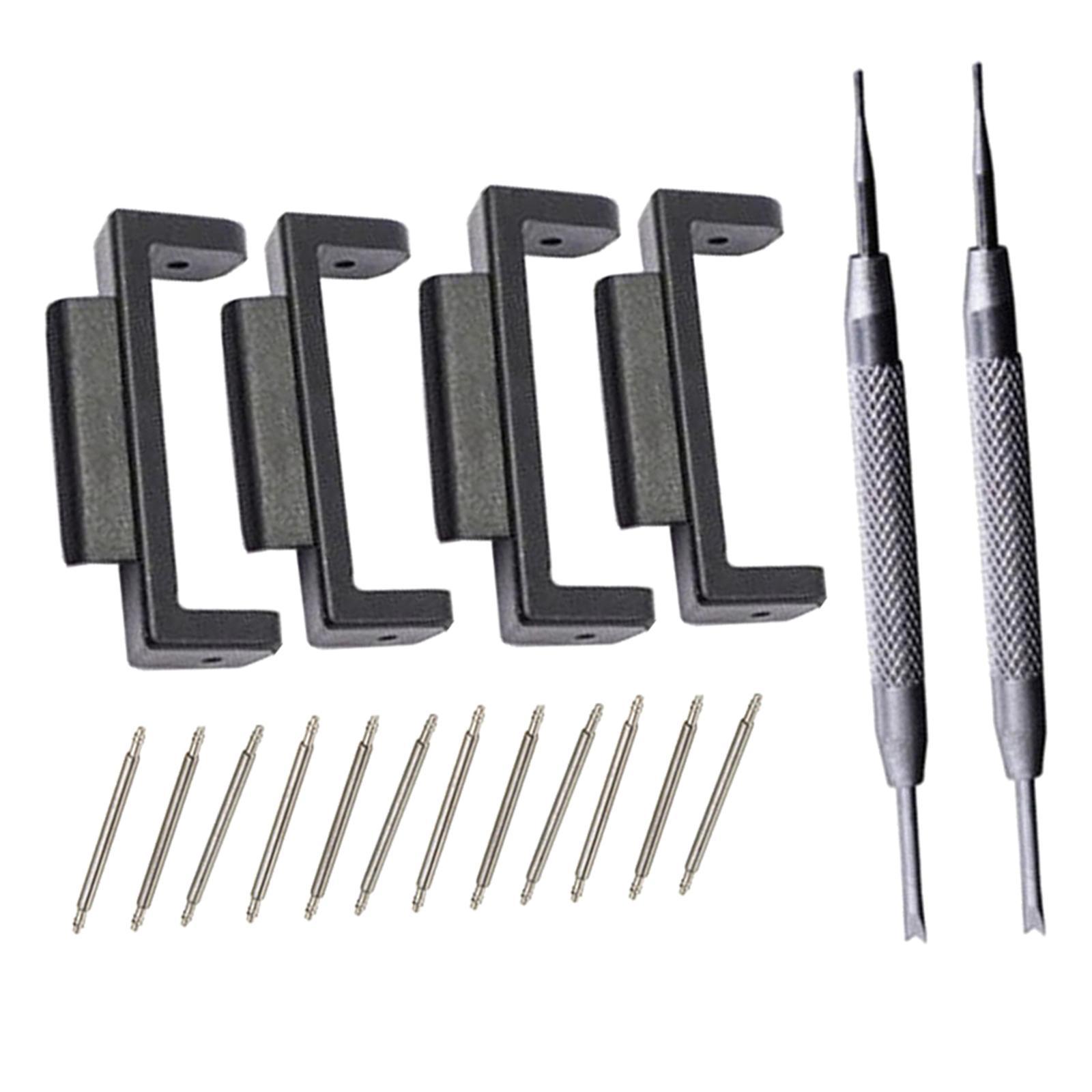 22mm Watch Strap Adapters  for  110 150 300 400 9052 8900 Black