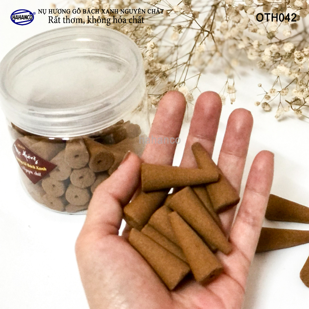Nhang nụ gỗ Bách Xanh siêu sạch - Tĩnh tâm, an yên Xông trầm phong thủy, nhang tỏa khói ngược - Xua đuổi tà khí tai ương