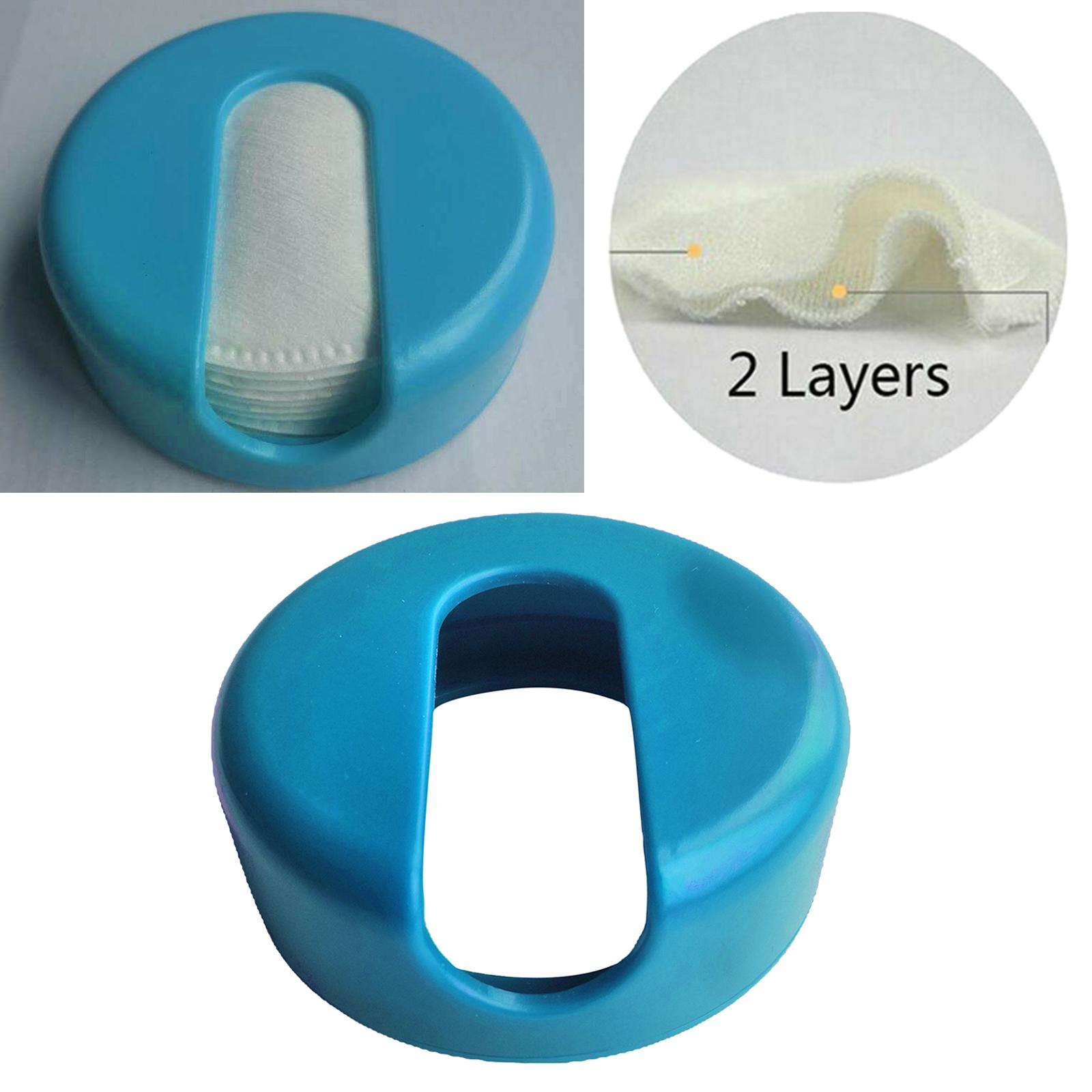 Cosmetic Makeup Cotton Pads Case Holder Storage Box Container