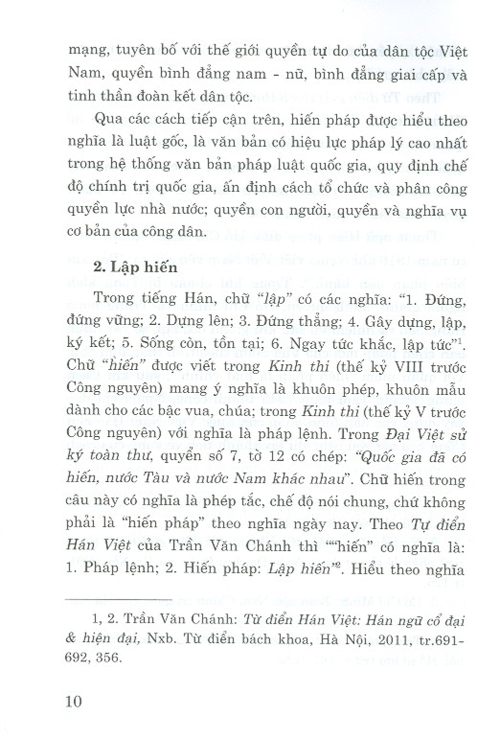 Tư Tưởng Hồ Chí Minh Về Lập Hiến Nội Dung Và Giá Trị