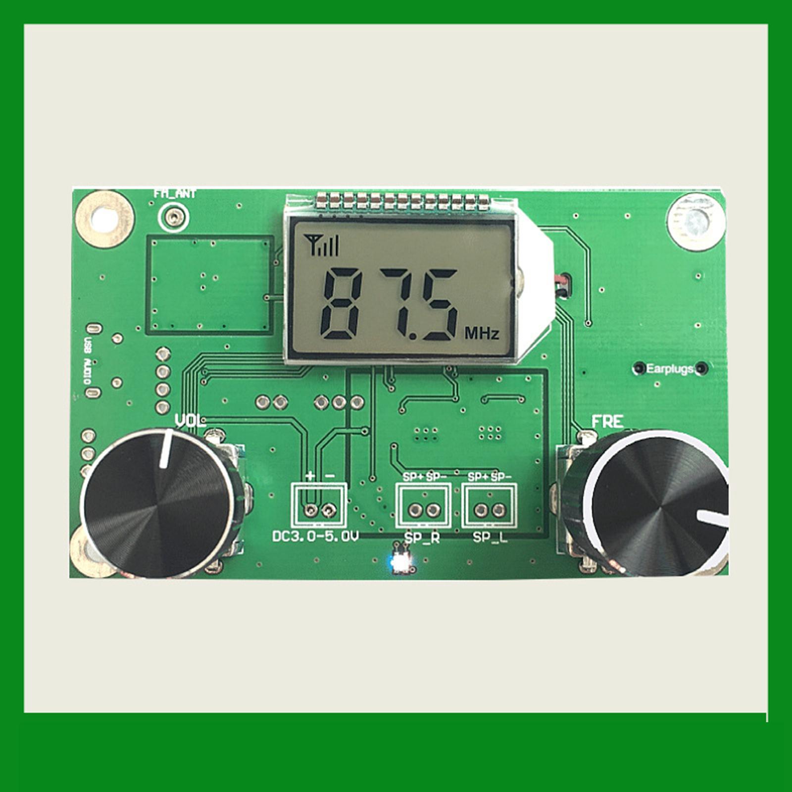 DSP Pll Digital Stereo Board Wireless FM Module FM Radio Receiver Module