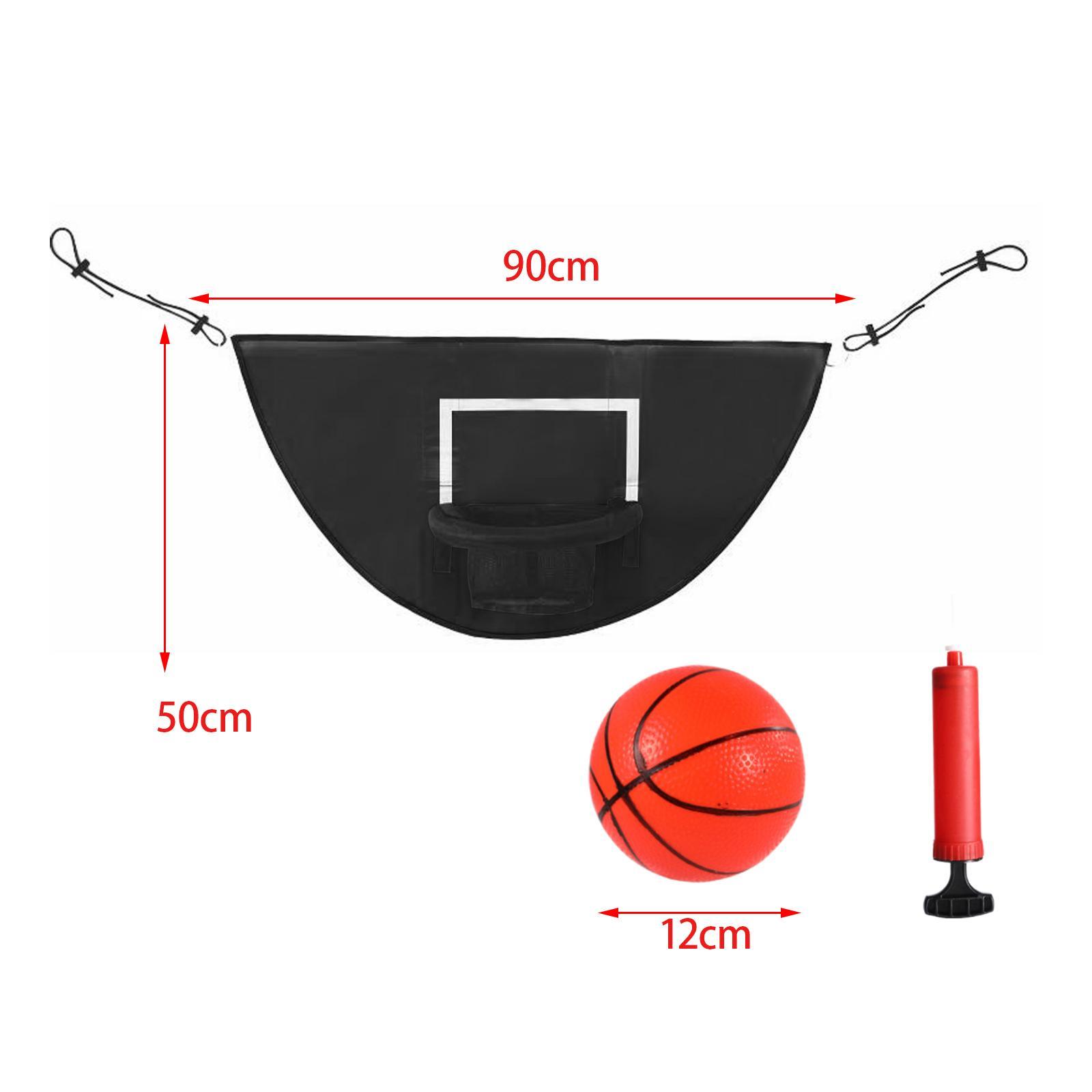 Trampoline Basketball Hoop Sports Toys Easy Install Outdoor Basketball Frame