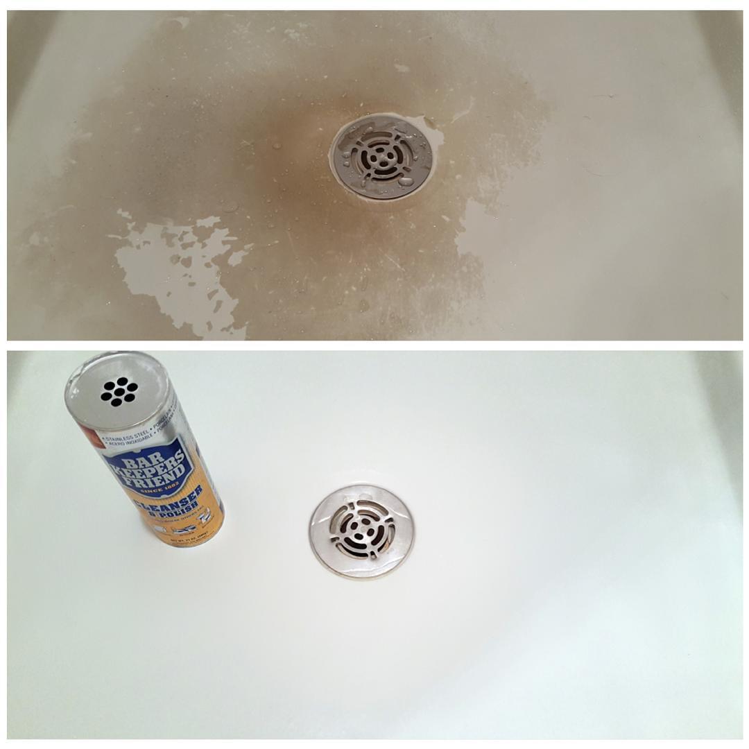 Combo 2 Bột làm sạch BKF + 2 Miếng chùi rửa cao cấp | Làm sạch vách kính nhà tắm | Làm sạch kính hồ cá | Hộp 425g