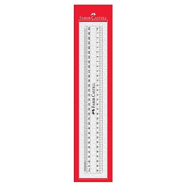 Bộ 2 Thước Kẻ Nhựa Faber - Castell 171220 - 30Cm