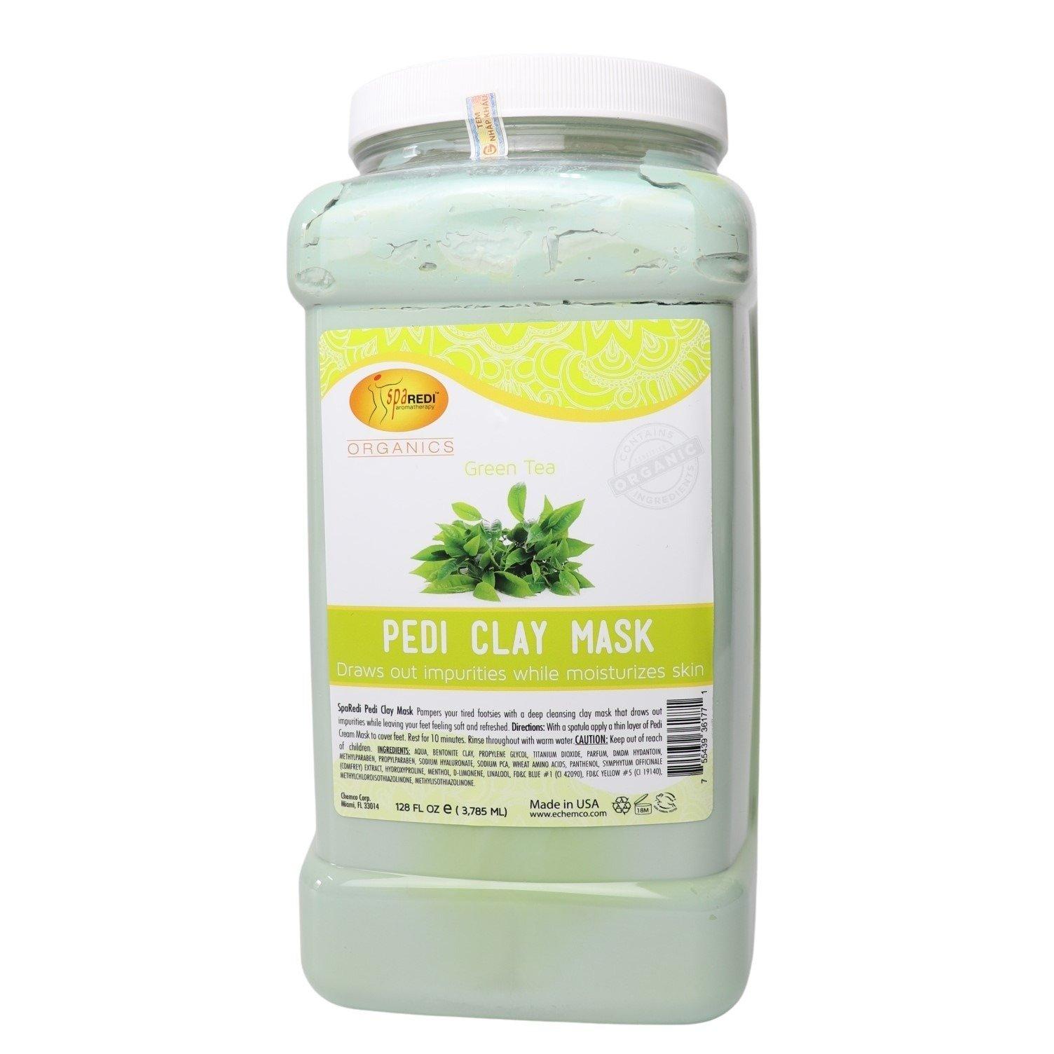 Măt nạ đất sét Pedi Clay Mask mùi Trà Xanh 3785 ml