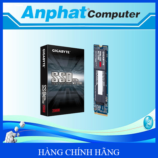 Ổ Cứng SSD Gigabyte NVMe PCIe 256Gb (GP-GSM2NE3256GNTD /Gen3x4 M2.2280/ 1700MB/s/ 1100MB/s) – Hàng Chính Hãng