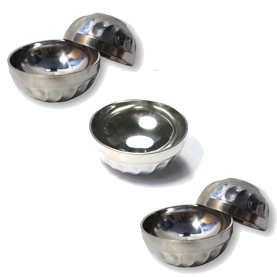 BỘ CHÉN INOX HOÀNG GIA CÁCH NHIỆT C01