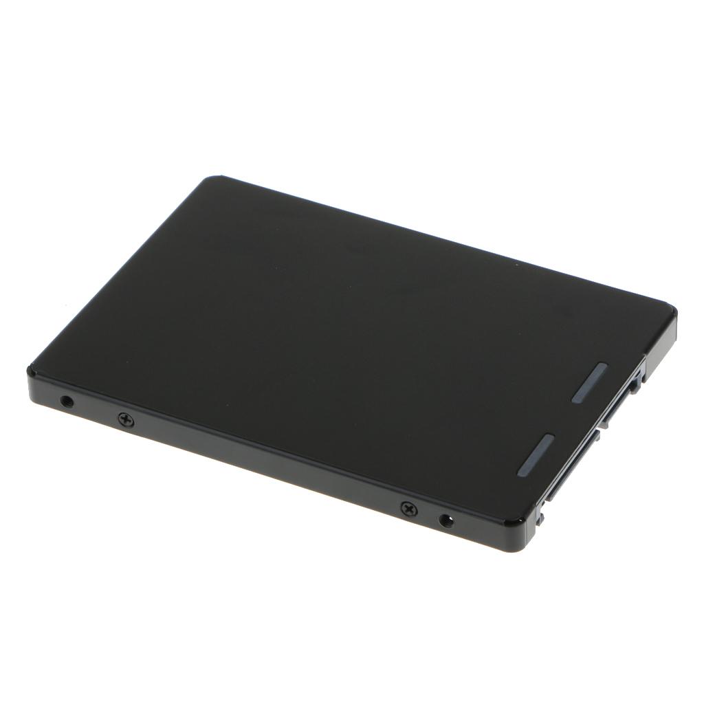 MSATA SSD to 2.5'' SATA III Adapter Card 100x70mm Aluminum Enclosure Box