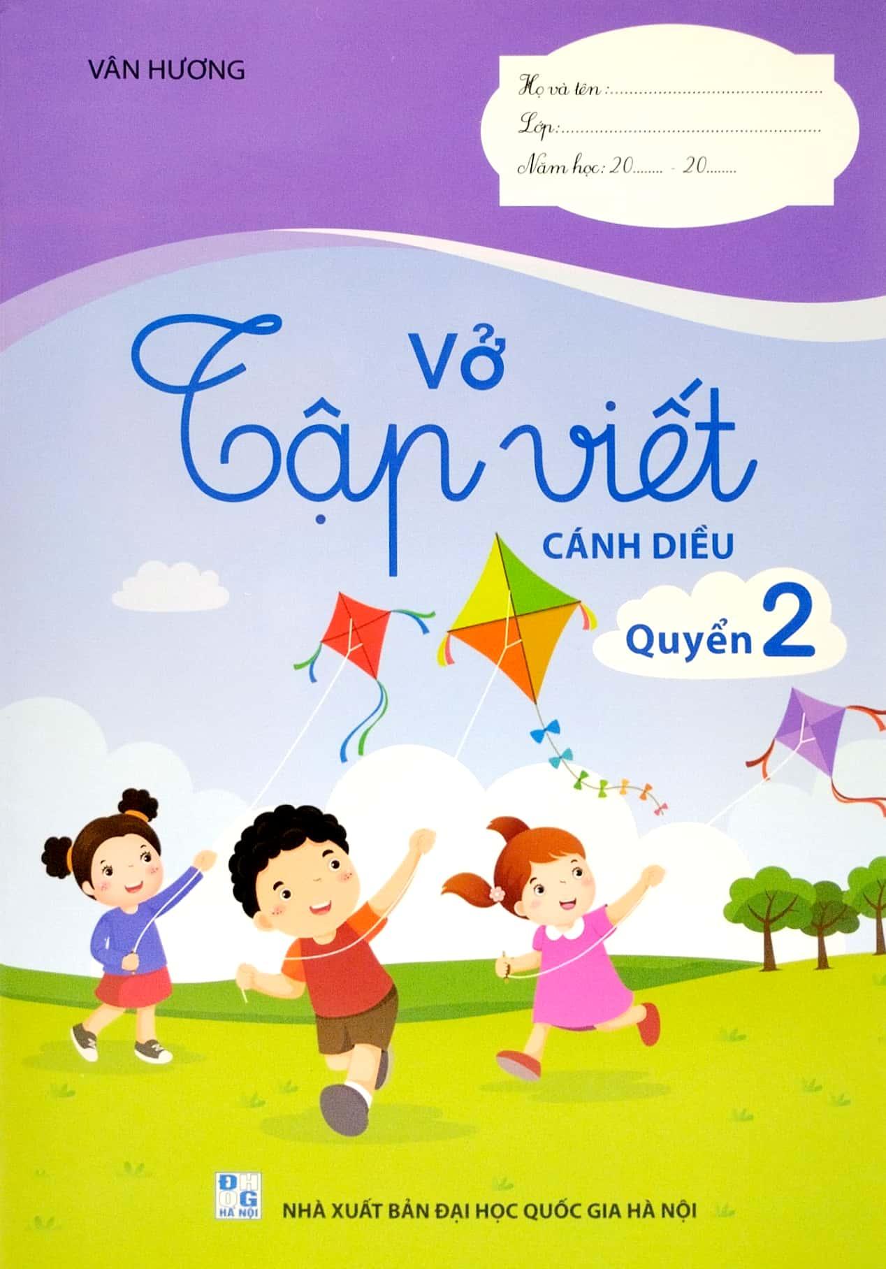 Vở Tập Viết Quyển 2 - Cánh Diều