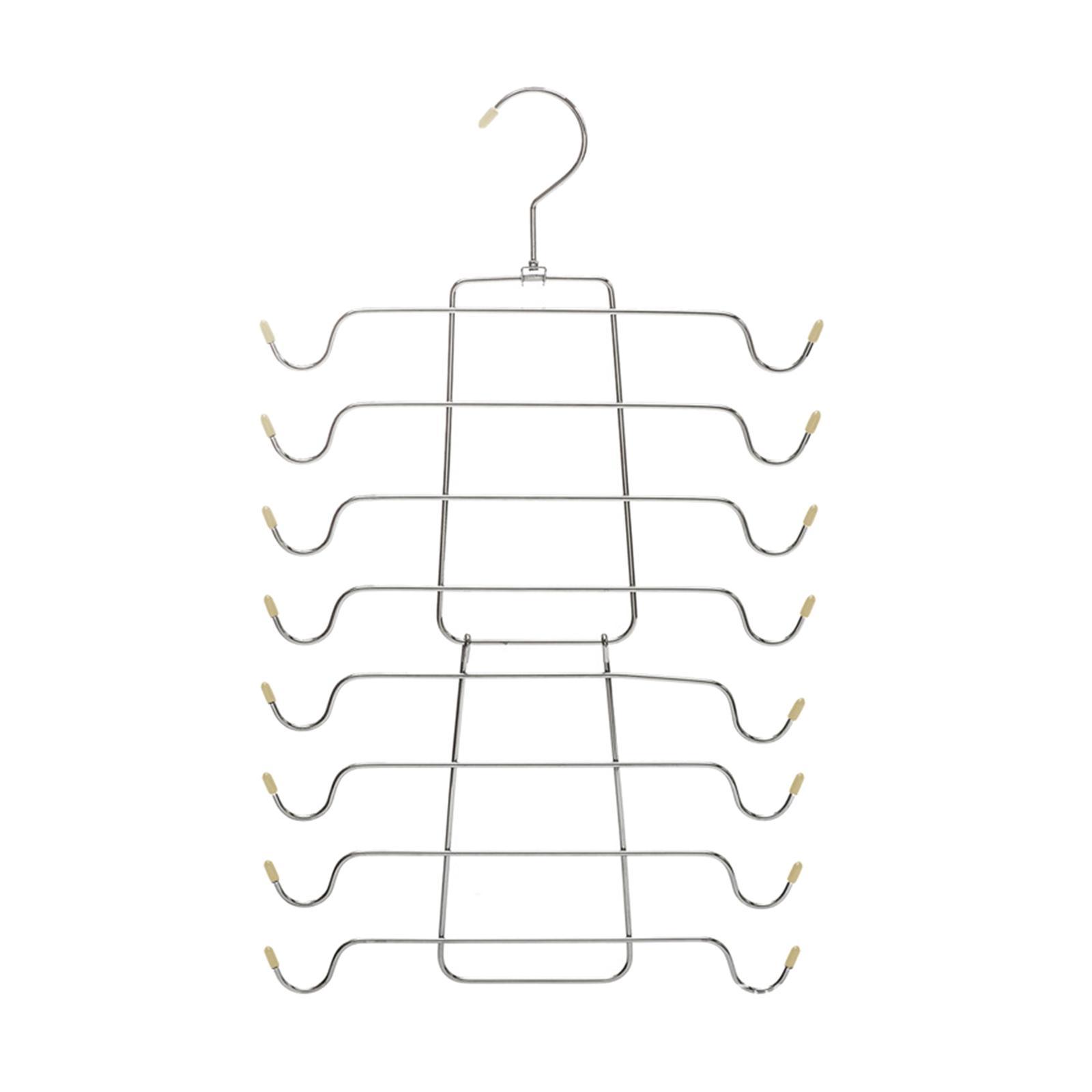 3pcs Tank Top Hanger Closet Organizer Hangers Folding Space Saving Hanger