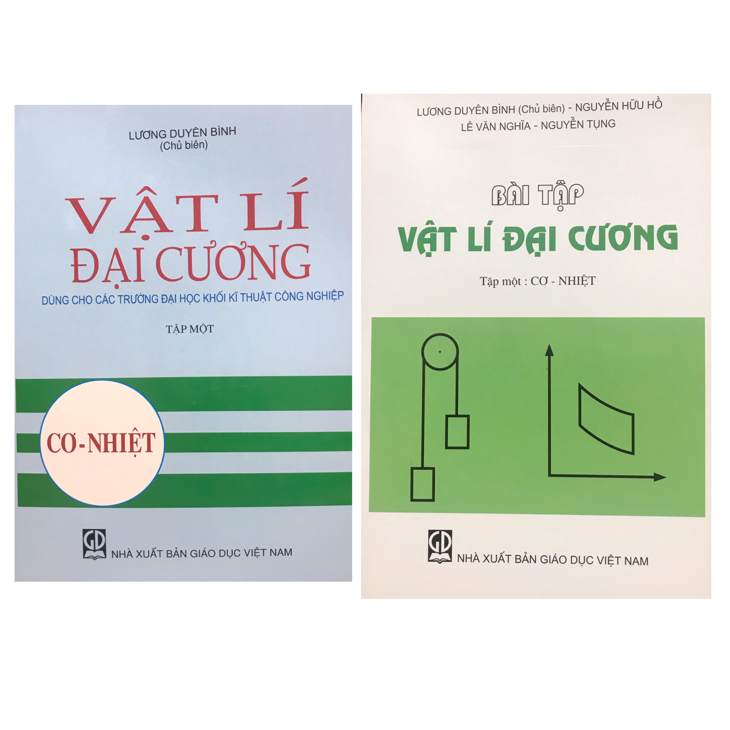 Combo Vật lí đại cương tập 1 : Cơ Nhiệt + Bài tập Vật lí đại cương : tập 1 : Cơ nhiệt