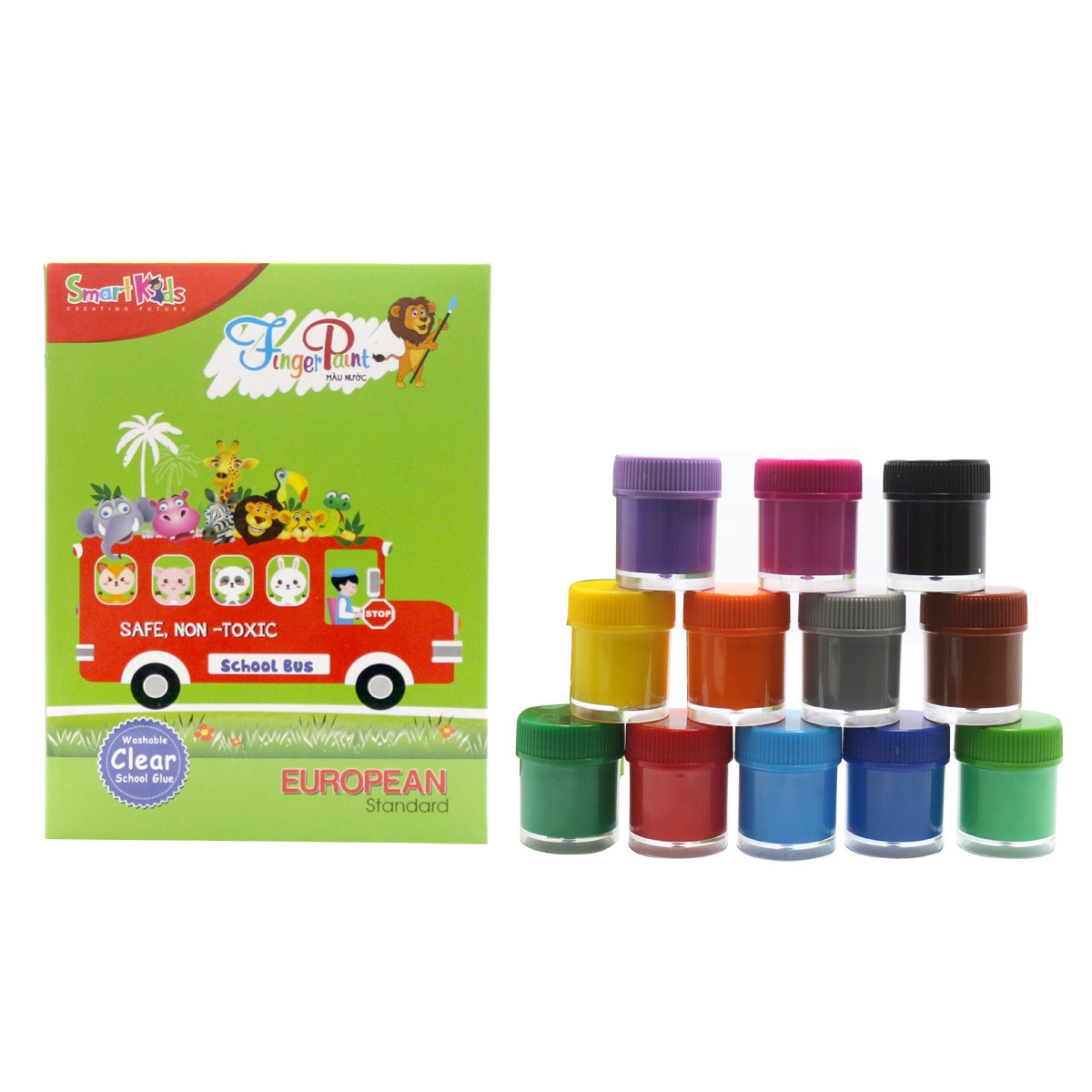 Màu nước Finger Paint 12 màu, 15 ml/ màu SK-131