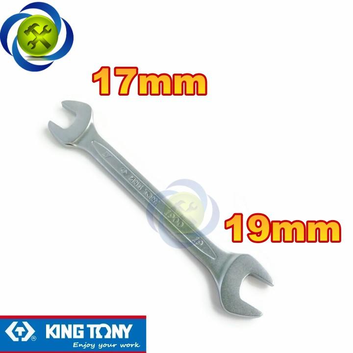 Cờ lê hai đầu miệng 17mm và 19mm Kingtony 19001719