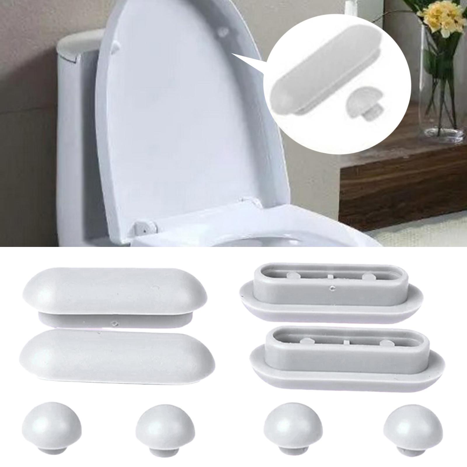 Bidet Toilet Lid Bumpers Replacement Kit Toilet Accessories for Hotel Home