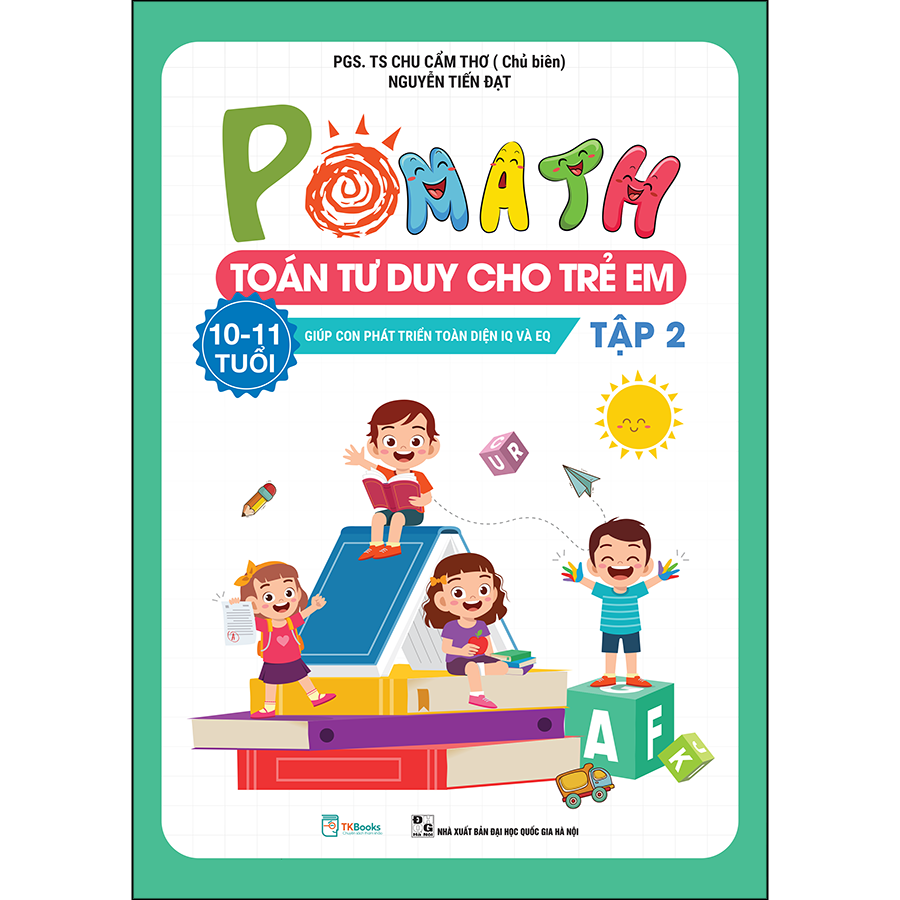 Combo POMath - Toán Tư Duy Cho Trẻ Em 10 - 11 Tuổi