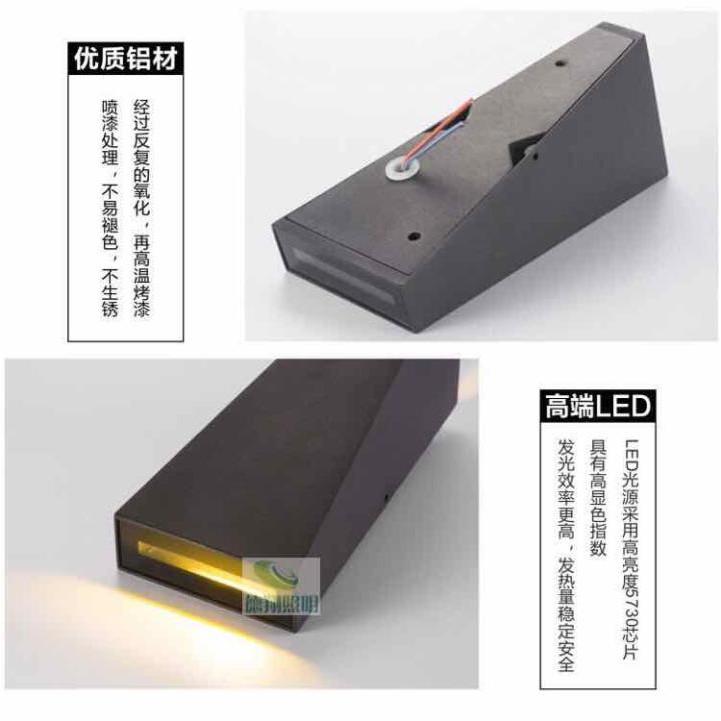 Đèn tường led 2 đầu