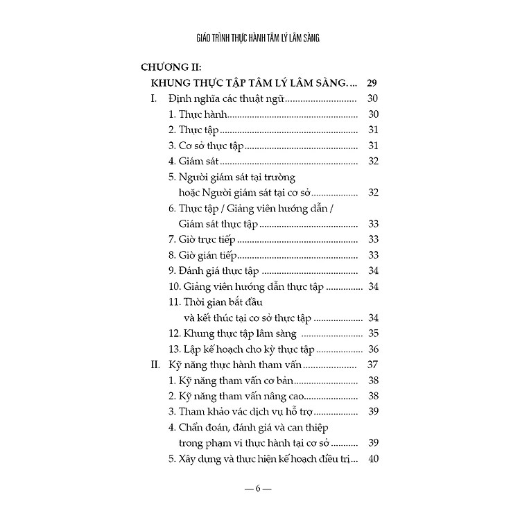 GIÁO TRÌNH THỰC HÀNH TÂM LÝ LÂM SÀNG - Nguyễn Thị Thanh Tú - (bìa mềm)