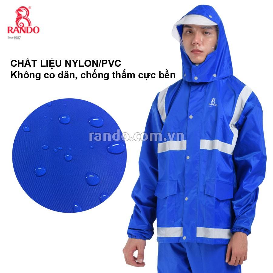 Bộ quần áo mưa B-LEXTI phản quang Rando