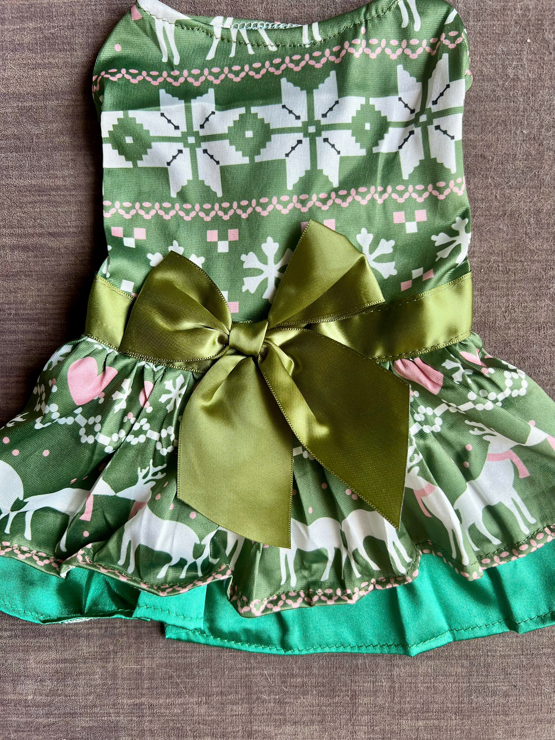 ĐẦM NOEL SANG TRỌNG 05 TỪ 0.2-9KG DÀNH CHO THÚ CƯNG CHÓ MÈO