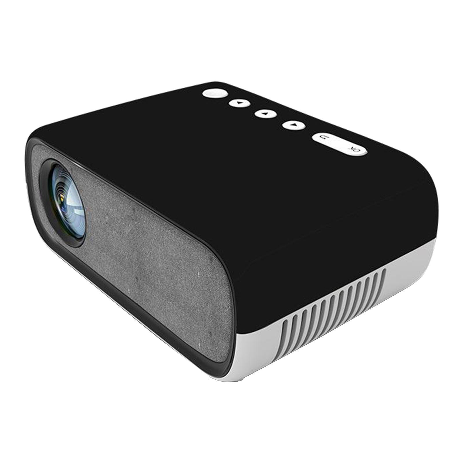 Outdoor YG280 Mini 1080P 80'' with LED AV USB AUX AU Black