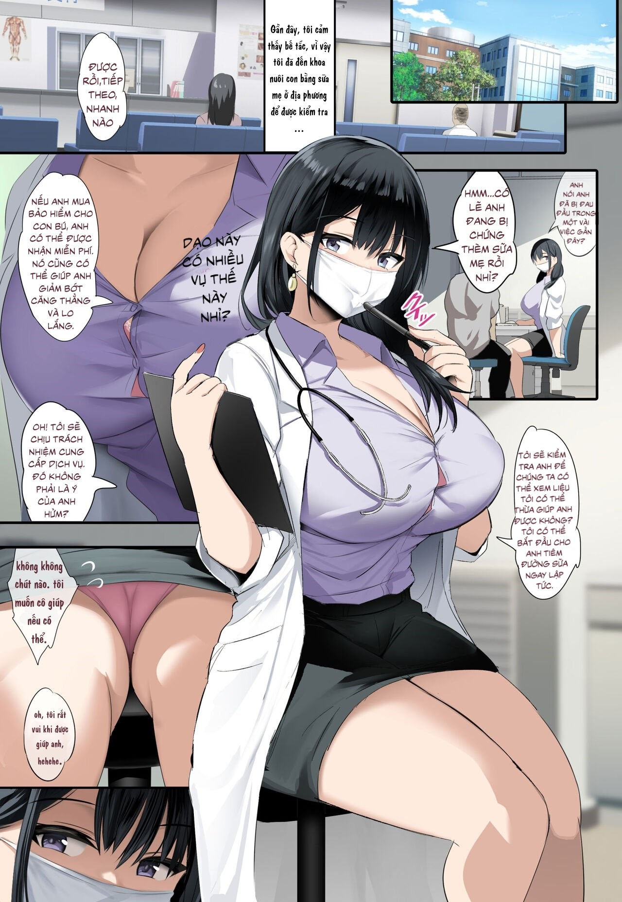 [r-18] câu chuyện về việc tôi và bác sĩ đã xx với nhau~ chapter 1 2