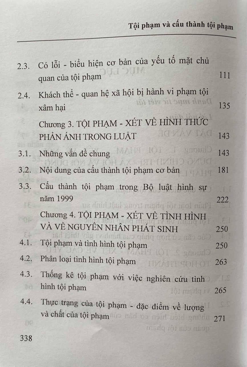 Tội Phạm và Cấu Thành Tội Phạm