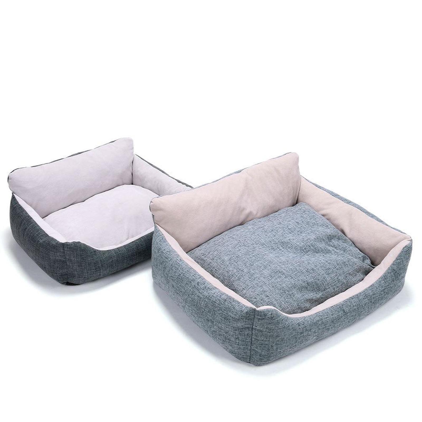 2 in 1 Winter Pet Nest Bed Warm Plush Sleeping House Dog Bed