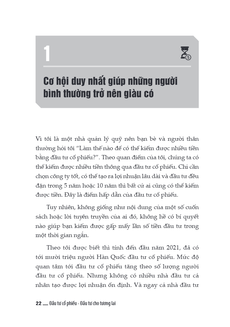 Đầu Tư Cổ Phiếu - Đầu Tư Cho Tương Lai - Đầu Tư Vào Cổ Phiếu Là Đầu Tư Vào Thời Gian