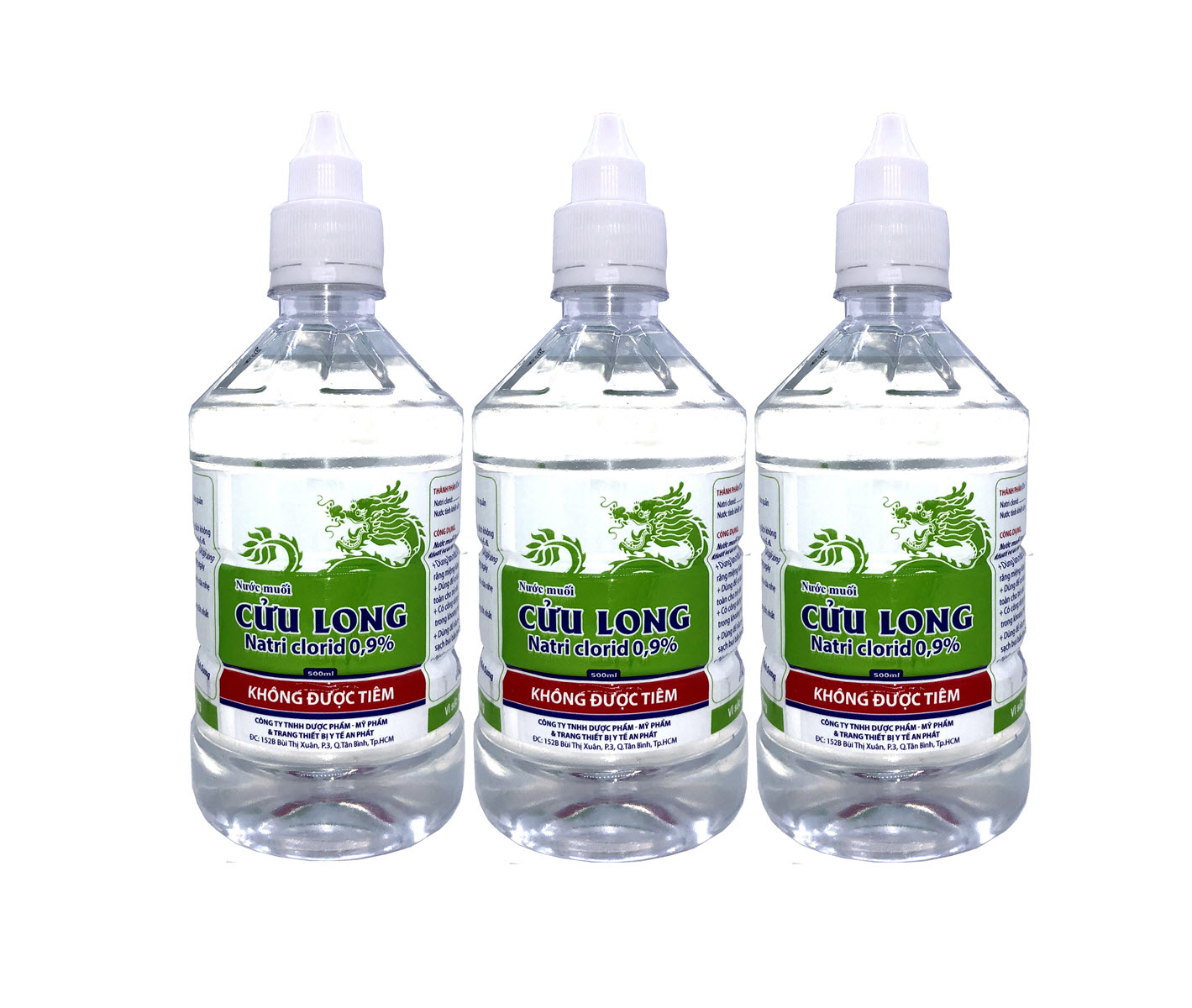 Nước Muối Sinh Lý Súc Miệng Cửu Long - Natri Clorid 0,9%
