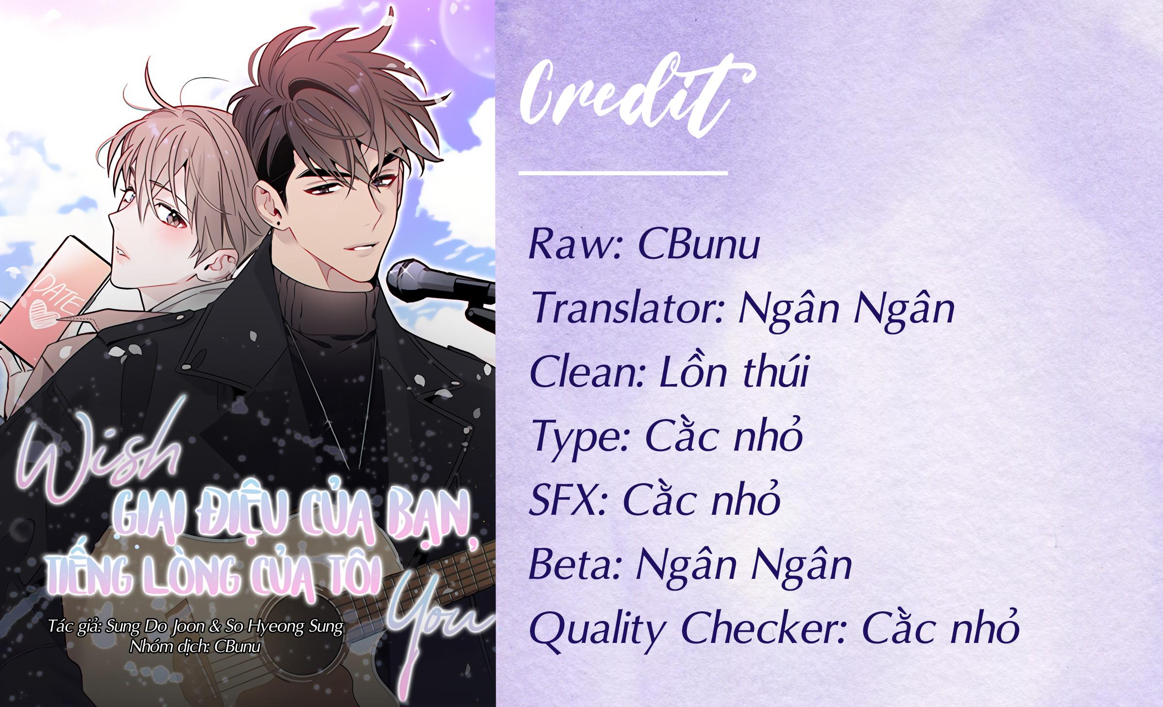 (CBunu) Giai điệu của bạn, tiếng lòng của tôi chapter 4