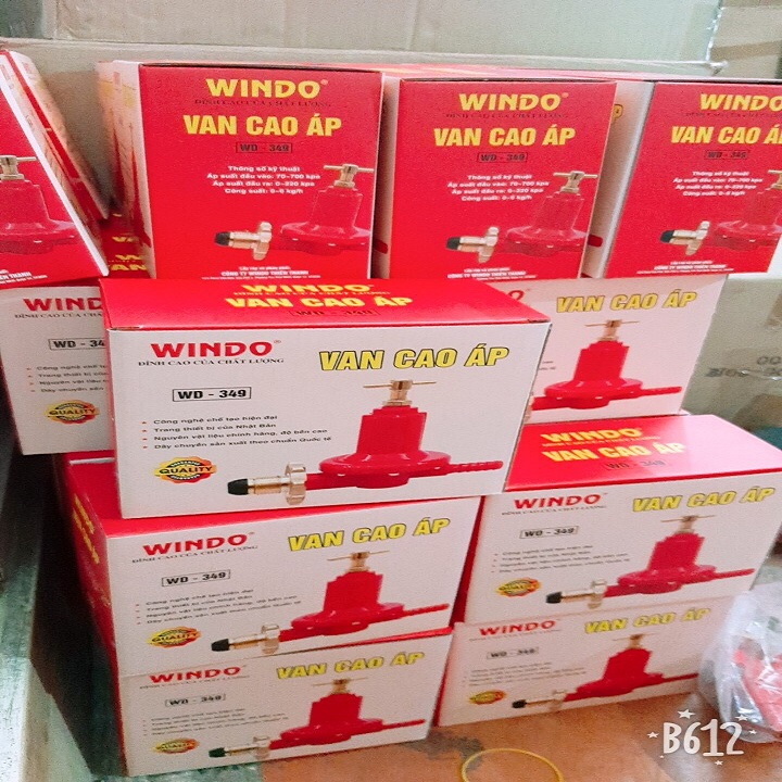 Van gas cao áp cao cấp WINDO dùng cho bếp công nghiệp - Hàng chính hãng