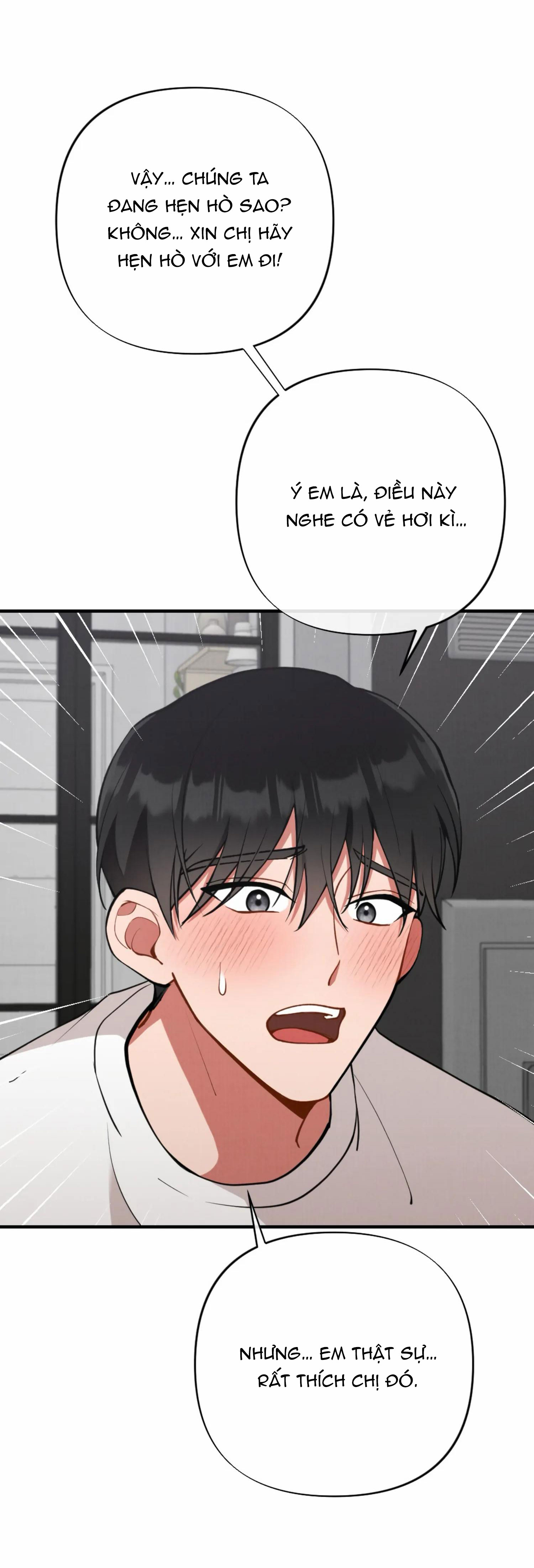 [18+] bạn của em trai không thể to như vậy! chapter 11.2 14