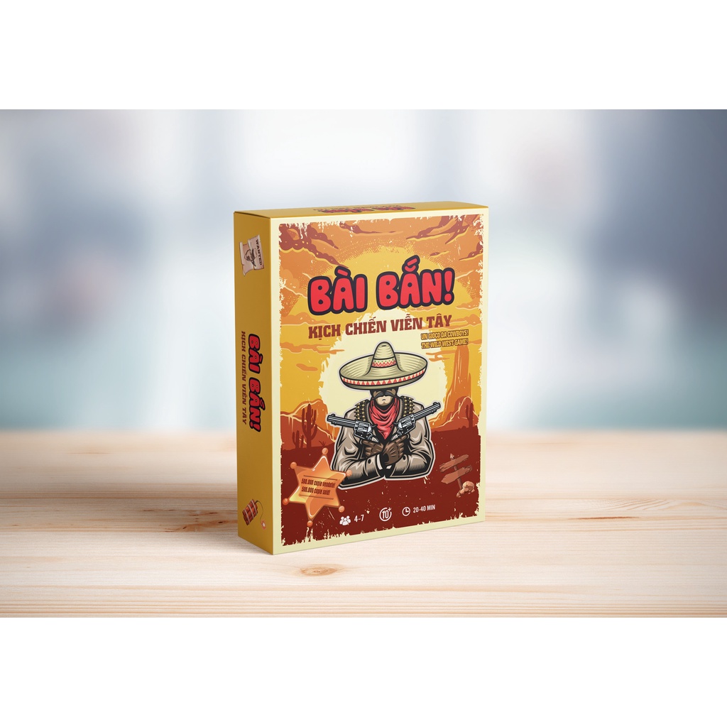 Board game Bang ! - Kịch Chiến Viễn Tây