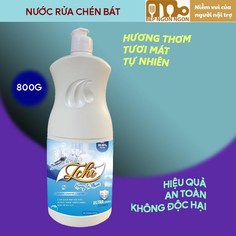 Nước rửa chén hương quế hương tự nhiên an toàn lành tính Tchi_BEP NGON NGON