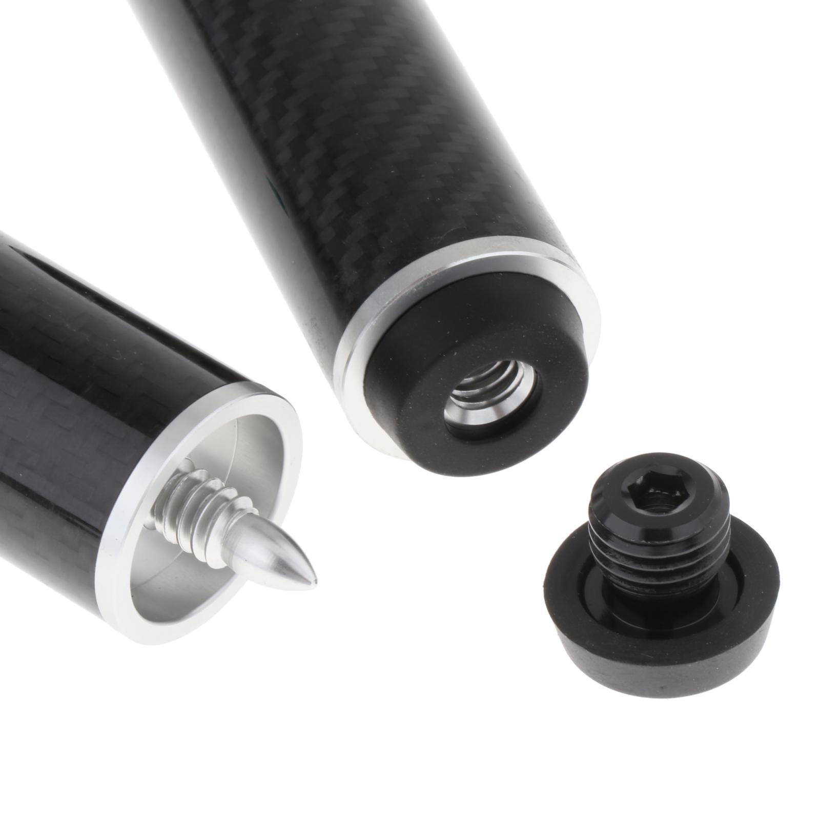 Billiards Pool Cue Extension Snooker Cue Extended Cue Extended Pool Cue Weight Screw Billiard Holder Cue End Lengthener for Practice Trainer