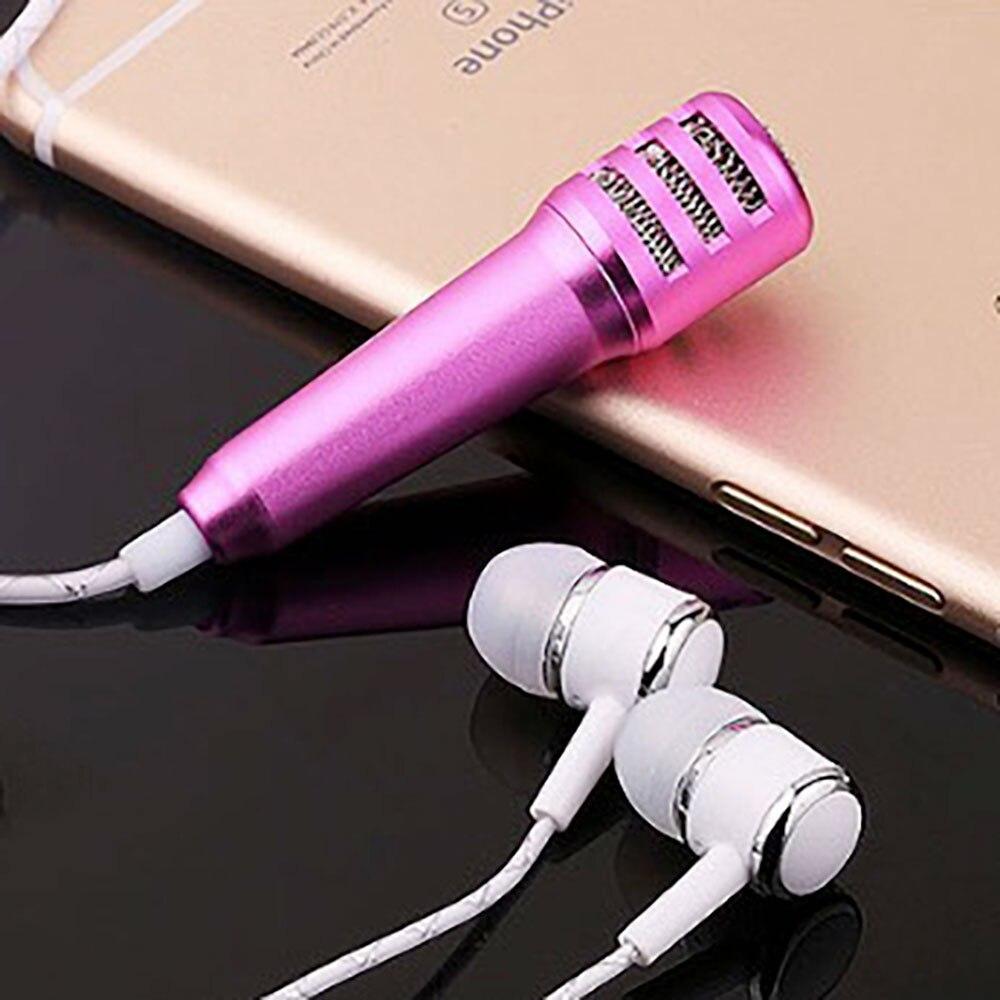Micro Hát Karaoke Jack 3.5Mm Có Dây