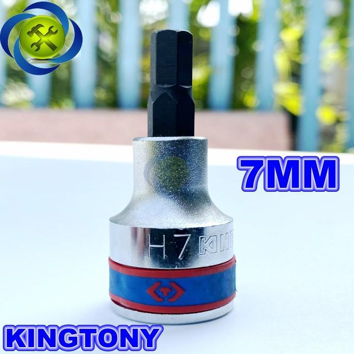 Tuýp lục giác KINGTONY  loại 1/2 trắng-đen- 4025