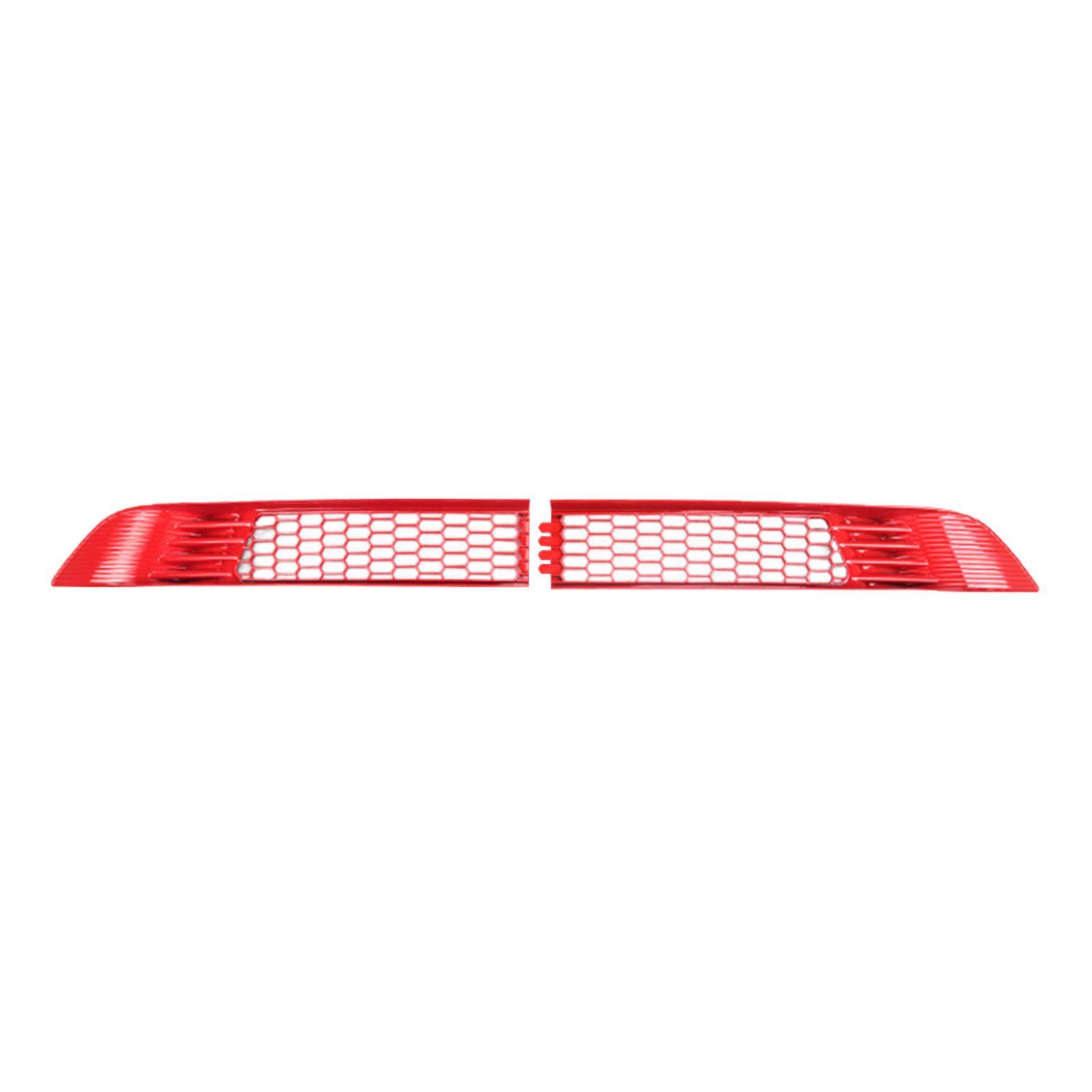 Car Front Bumper Lower Center Grille  for  Proof Red