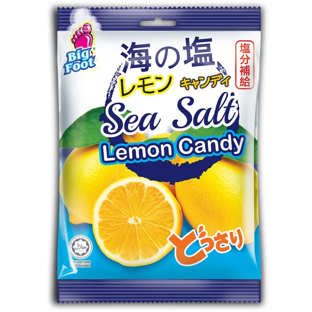 Kẹo sea salt lemon candy 150g (55 viên)