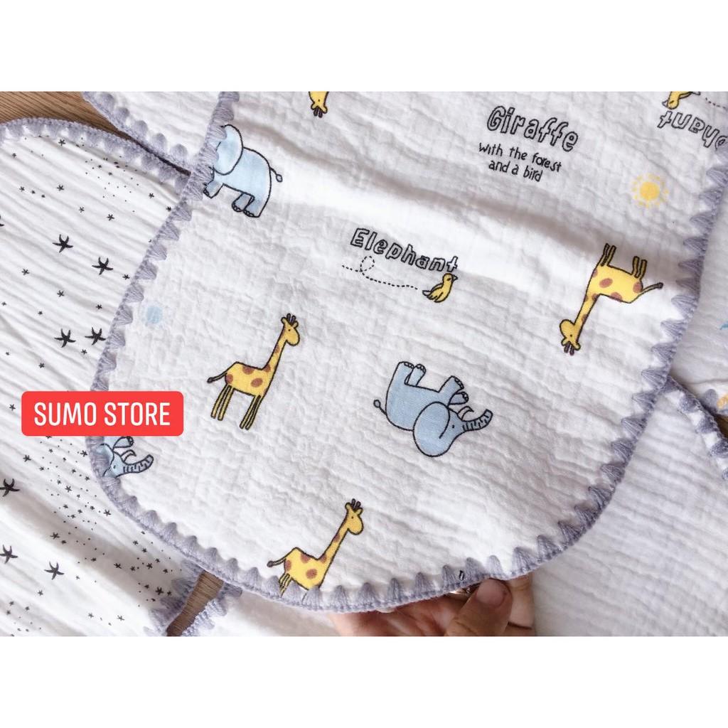 Gối xô mỏng hình oval cho bé sơ sinh